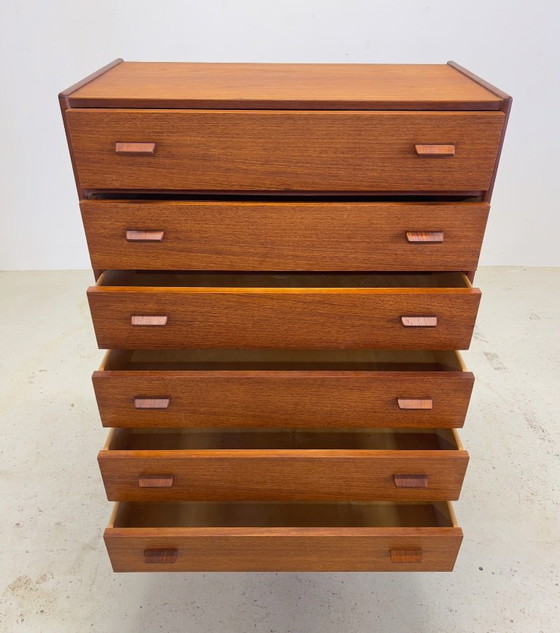 Image 1 of Cassettiera in teak di Poul Volther, anni '50.