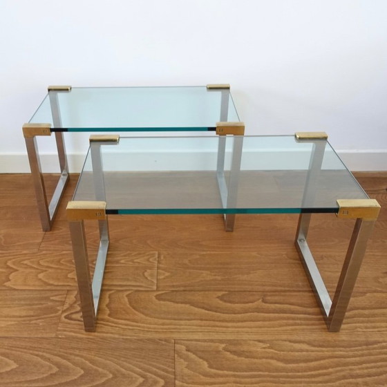 Image 1 of Tables d'appoint Peter Ghyczy T53 (lot de deux)