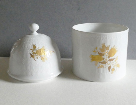 Image 1 of Caja con tapa, bombonera, Rosenthal, Romance, Classic Rose