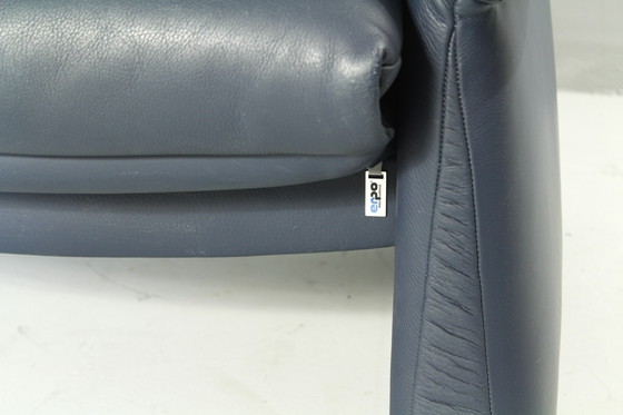 Image 1 of 2-Seater Leather Sofa Lugano by Erpo Int., Design 1985