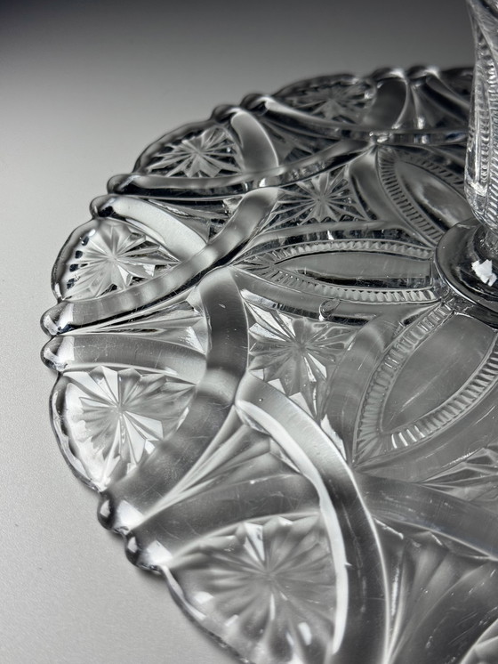 Image 1 of Val Saint Lambert - cake stand « Lucrèce » 1913