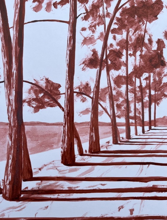 Image 1 of Encre sur Papier Blanc 250g, Format 40x30cm