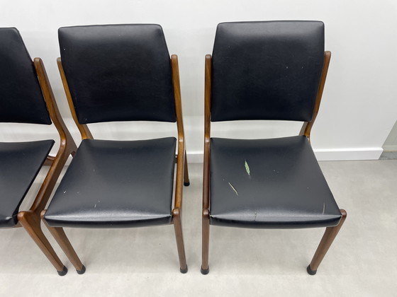 Image 1 of 4 sedie danesi vintage (da restaurare)