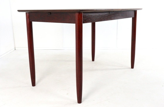 Image 1 of Rosewood extendable dining table 'Hasselt' vintage