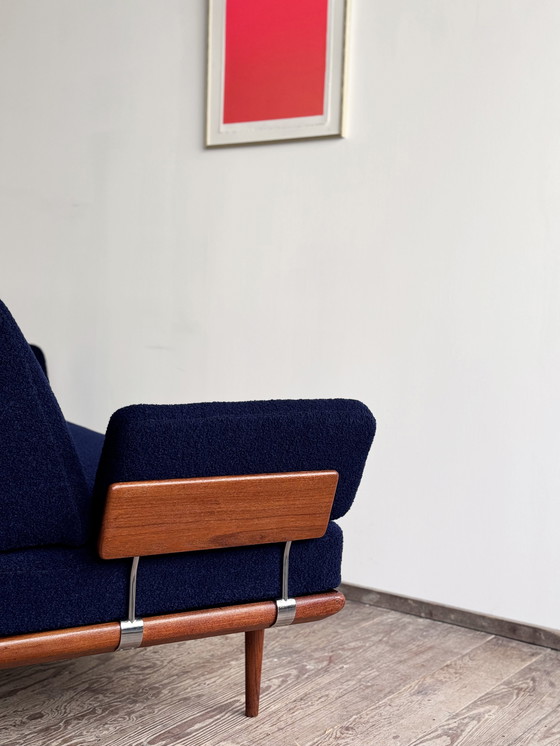 Image 1 of Mid-Century Danish Daybed Minerva Series with Armrests by Peter Hvidt and Orla Mølgaard Nielsen for France & Son, 1960s