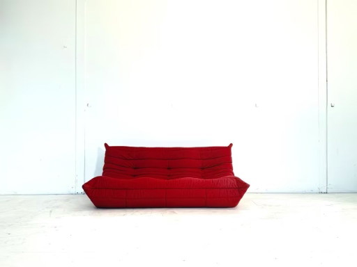 Ligne Roset Togo Sofa Design Klassieke Bank – banken, Textile, Vintage