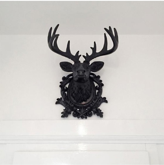 Image 1 of Hirschkopf Wandskulptur