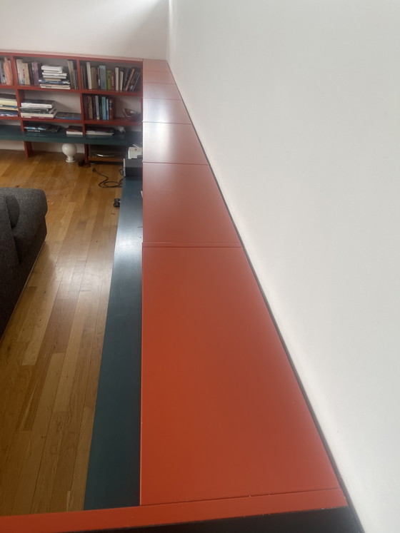 Mobile a parete angolare di design lungo stile Castelijn – Armadi a muro, Metal, Wood (photo 6 of 11)