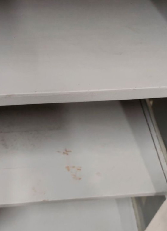 Image 1 of Antique low display cabinet in solid wood