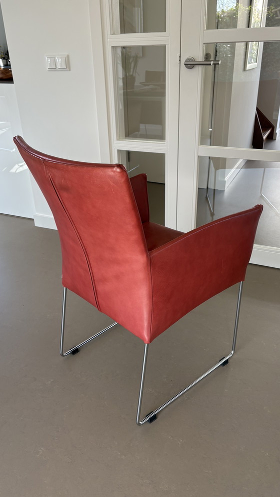 Image 1 of 4 sedie da pranzo in tubo Topform con braccioli