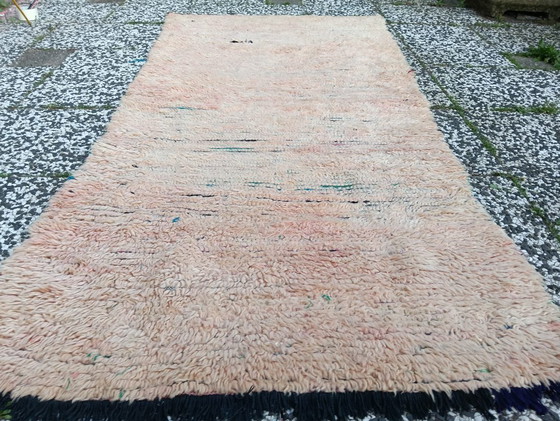 Image 1 of Hand-knotted Berber wool rug 214x95cm