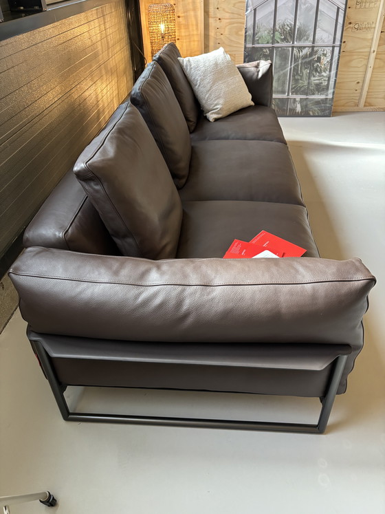 Image 1 of Flexform Flexform Zeno 5 plazas Cuero Premium Testa di Moro LP € 22.000