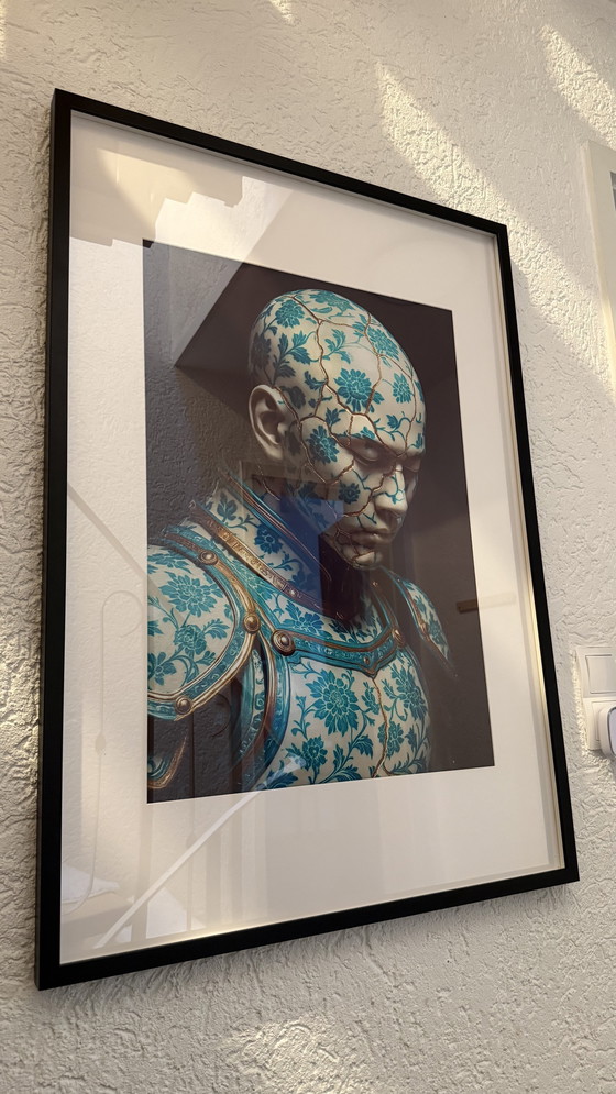 Image 1 of Murale Kintsugi Samurai di Rotan Hunt