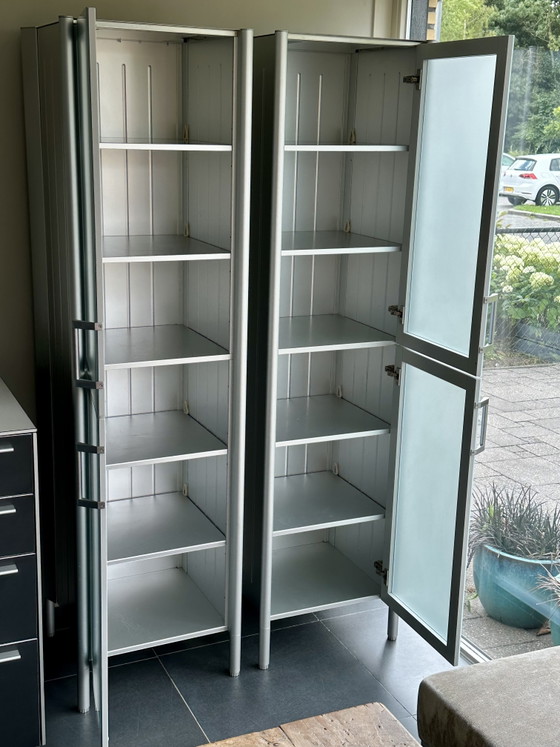 Ensemble de 2 meubles de cuisine Bulthaup System 20 – Buffets, Aluminium, Glass (photo 7 of 10)