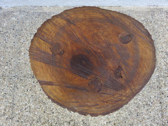 Image 1 of Bergkrukje, Massief hout, Driepoot, Frankrijk, jaren 50-60