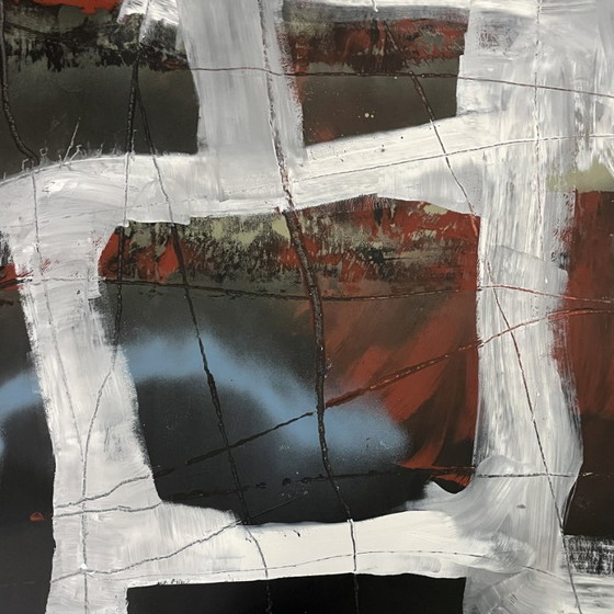 Image 1 of Painting • Quadrivium 1424 • XXL Diptych • Masaki Kazushi • Abstract Expressionism