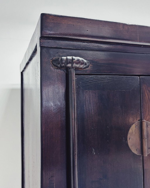 Antique Chinese Cabinet – opbergkast, Wood (photo 2 of 16)