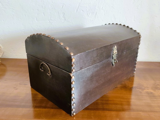 Image 1 of Small wooden chest
