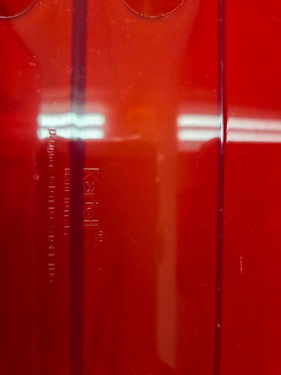 Image 1 of Kartell Vassoio da lettura 4676 Arancione Rosso di Giotto Stoppino