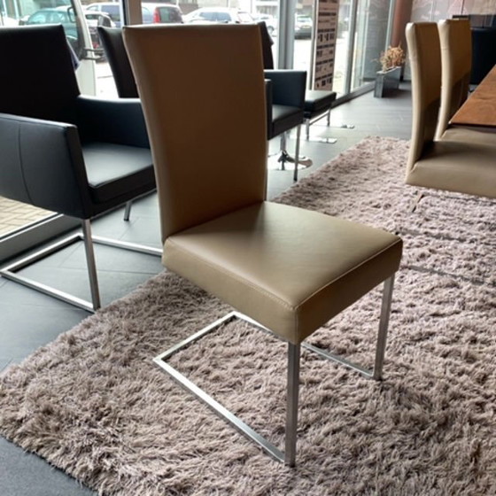 Image 1 of Musterring Nova dining chair (set of 4) with bench