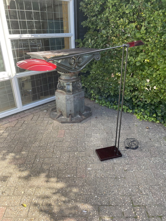 Image 1 of Jaren 80 vloerlamp, Queens Galerie