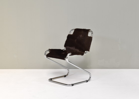 Image 1 of Italienischer Schreibtisch/Esszimmerstuhl, 1970er Jahre