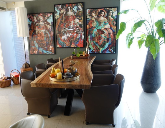 Image 1 of 6 x Moroso Bloomy Ledersessel