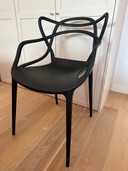 Kartell Masters Stuhl schwarz