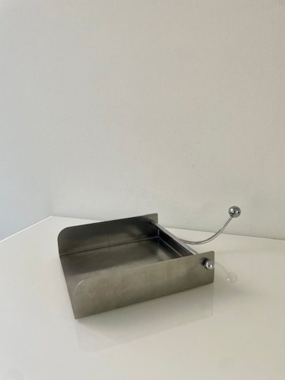 Image 1 of Portatovaglioli in acciaio inox con peso integrato – design elegante