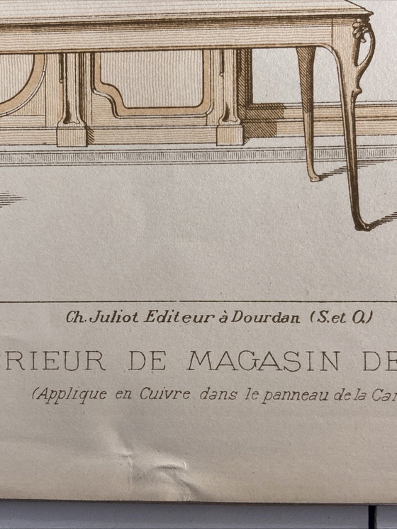 Image 1 of 20 auténticos diseños de carpintería Art Nouveau