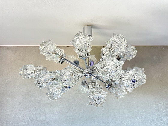 Vintage Richard Essig Spoetnik Lamp – Hanglampen, Glass, Metal (photo 3 of 18)