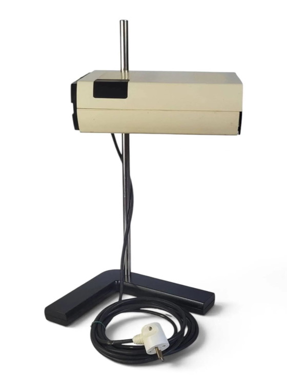 Lamp SAMP, Manade collection, design by Jean-René Talopp. – Table lamps, Metal, Plastic, Space Age (photo 9 of 15)