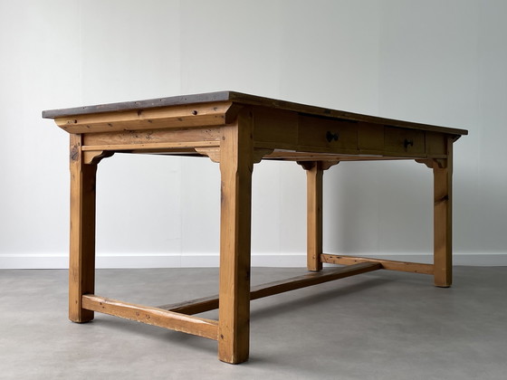 Image 1 of Tavolo da pranzo antico francese