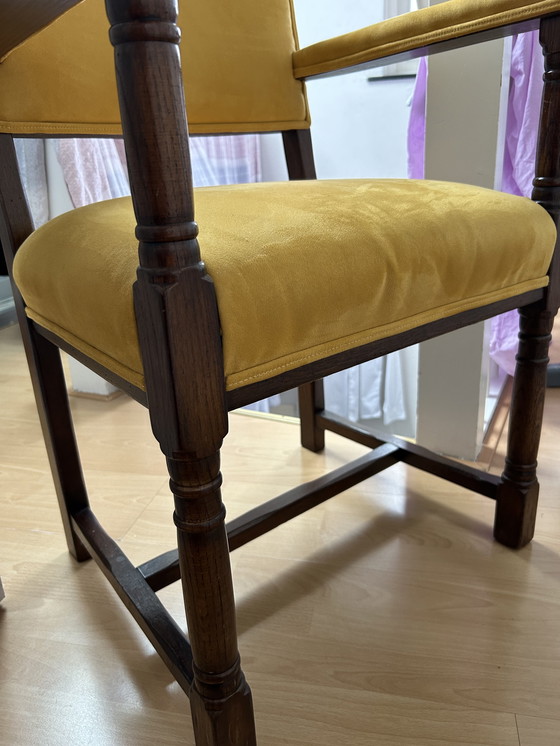 Image 1 of 4 sedie (recentemente rivestite)