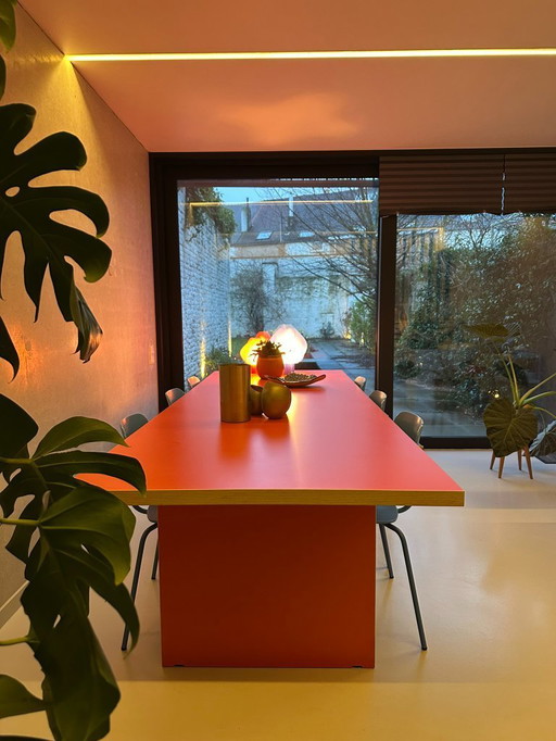 HK Living Orange Dining Table 278x100 cm - €1,495