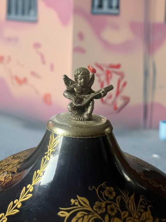 Image 1 of Swiss-made tobacco music box from 1960