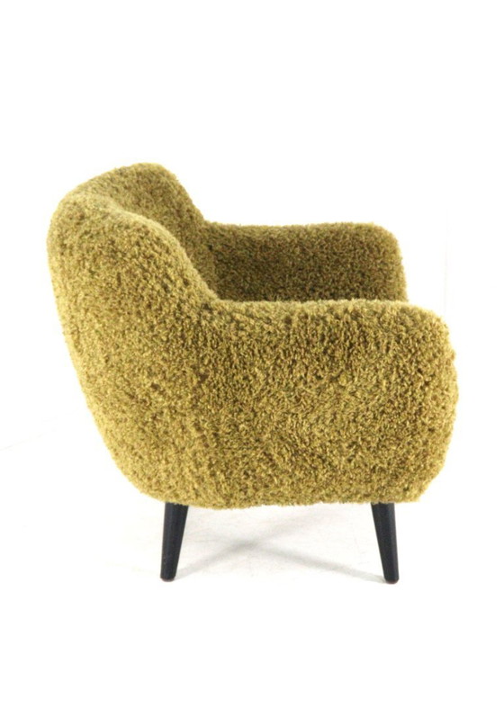 Image 1 of Fauteuil Harig Doodle entièrement restauré
