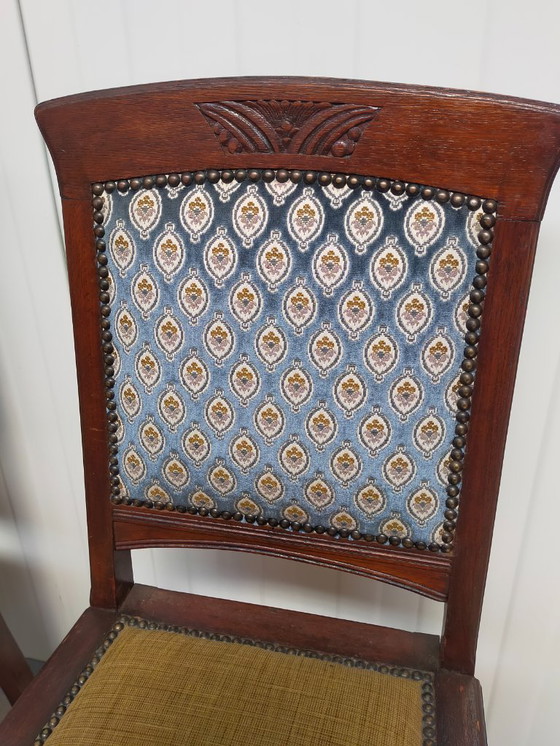 Image 1 of Sedia da pranzo 6 pezzi + tavolo