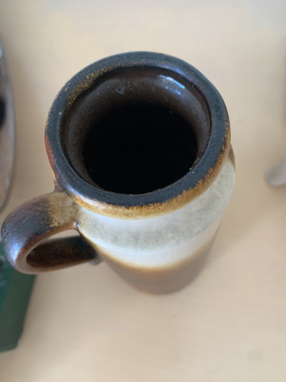 Image 1 of Vaso in ceramica Scheurich, stile metà secolo.