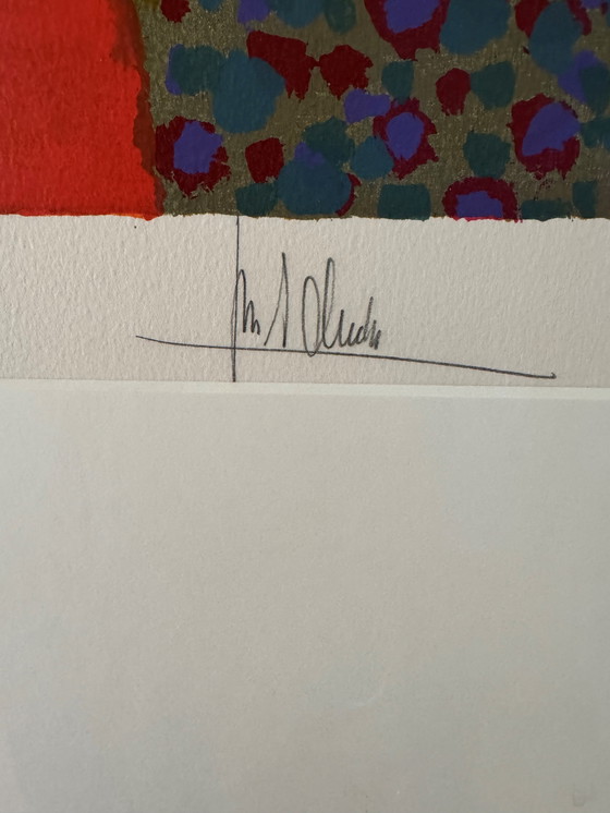 Image 1 of Serigrafia Ton Schulten - Fattoria alla luce del sole, 1996