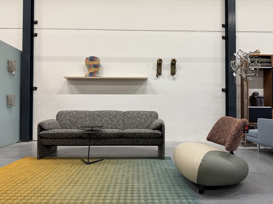 Image 1 of Leolux Canapé Bora Bora Canapé 3 places tissu State Platina