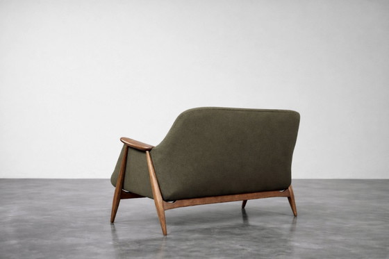 Image 1 of Wohnzimmergarnitur „Pallas“ im Stil der Mid-Century-Moderne von Svante Skogh, Finnland, 1950er Jahre, 2-teilig