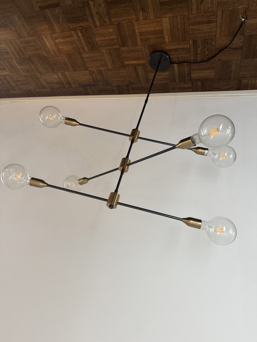 Lampada a sospensione a 6 luci, lampadina inclusa