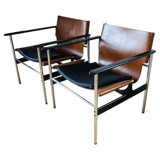 Charles Pollock Paar Lounge Sessel Von Charles Pollock Für Knoll Paar Sessel Aus Den 60er Jahren Von Charles Pollock In