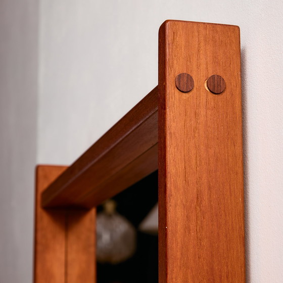 Image 1 of MK10676 Miroir encadré en teck par Aksel Kjersgaard