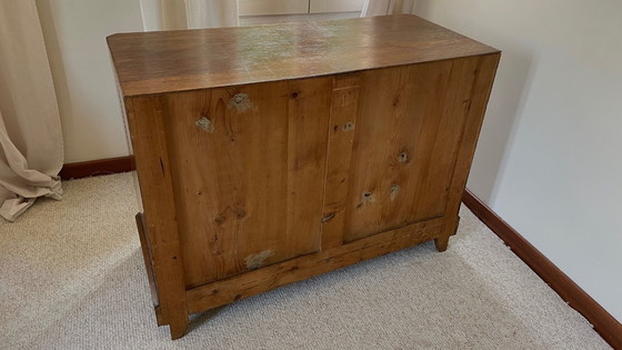 Image 1 of COMMODE Ancienne NOYER et Bois Massif