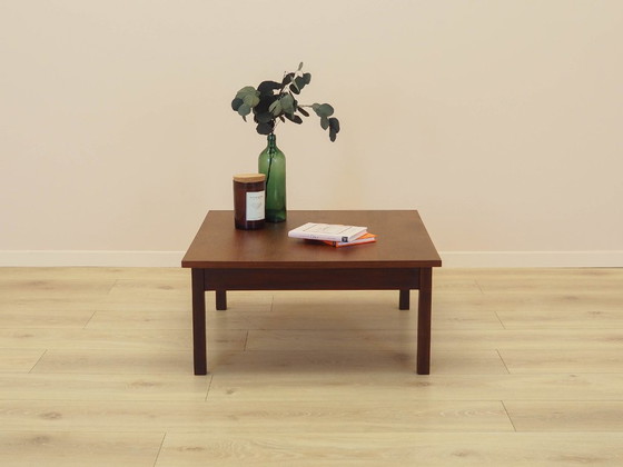 Image 1 of Table basse en teck, design danois, années 1970, fabriquée au Danemark