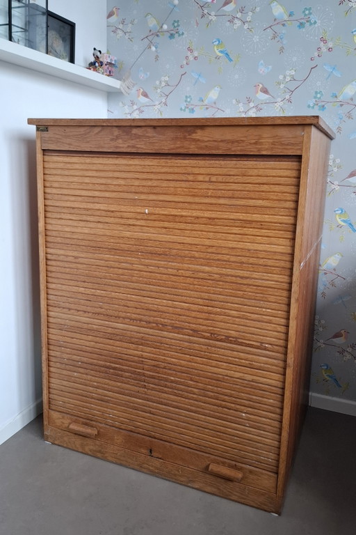 Archivador Samsom para dibujos. – archiefkasten, Wood