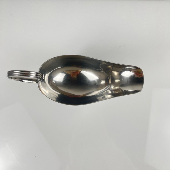 Image 1 of Royal BB stainless steel gravy boat, France, mid-20th century.