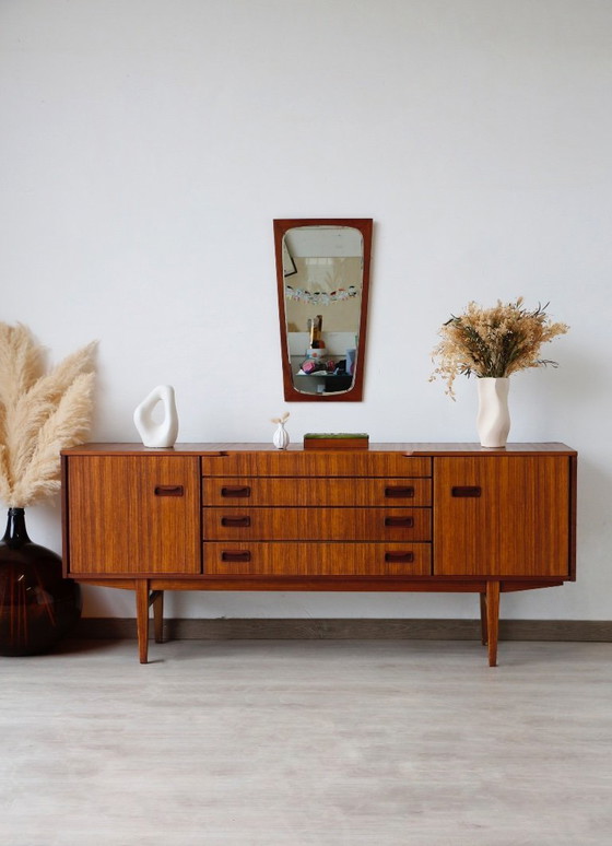 Image 1 of Vintage Teak Sideboard by Beautility | 1960s Design, Restored